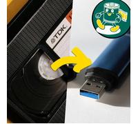 Foto Koch Digitalización - videocasete en memoria USB (MPEG4) 90 min