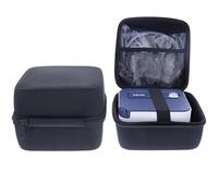 foto-kontor Bolsa Compatible Beurer IH 16 nebulizador Funda Protectora Bolsa de Almacenamiento Resistente a Golpes Impermeable con Bolsillo de Malla Negra