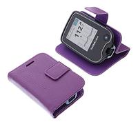 foto-kontor Bolsa Compatible con Abbott Freestyle Libre 2 Book Style protección Lila de la Portada Funda