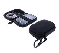 foto-kontor Bolsa Compatible con Abbott Freestyle Libre 3 medidor de glucosa en Sangre Bomba de insulina diabético Estuche de Almacenamiento Resistente Discreto Negra