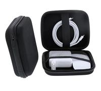 foto-kontor Bolsa Compatible con Apple Magic Mouse y Cargador MacBook Transporte Funda Protectora Schwarz Impermeable Resistente a Golpes