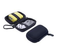 foto-kontor Bolsa Compatible con GLi.Net GL-MT300N-V2 Mini Router WiFi de Bolsillo Inalámbrico de Viaje Funda Protectora Estuche Impermeable a Prueba de Golpes con mosquetón Accesorio Negro