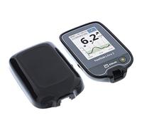 foto-kontor Estuche Compatible con Abbott Freestyle Libre 3 Bolsa de Goma de protección TPU Negro