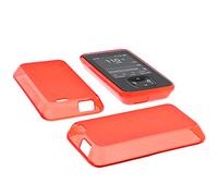 foto-kontor Estuche Compatible con Dexcom G7 / One+ Bolsa de Goma de protección TPU Rojo