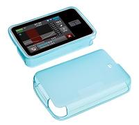foto-kontor Estuche Compatible con Tandem T:Slim X2 Tandem T:Slim X2 Bolsa de Goma de protección TPU Azul
