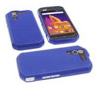 foto-kontor Funda Compatible con Cat S60 Protectora de Goma TPU para móvil Azul