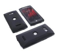 foto-kontor Funda Compatible con CrossCall Core M5 Protectora de Goma TPU para móvil Negra