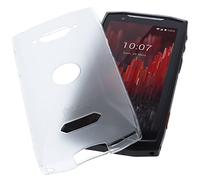 foto-kontor Funda Compatible con CrossCall Core M5 Protectora de Goma TPU para móvil Transparente