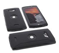 foto-kontor Funda Compatible con CrossCall Core X4 Protectora de Goma TPU para móvil Negra