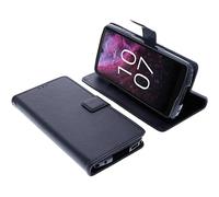 foto-kontor Funda Compatible con CrossCall Stellar M6E Estilo Libro Negra Protectora