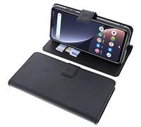foto-kontor Funda Compatible con Cubot Note 30 Estilo Libro Negra Protectora