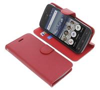 foto-kontor Funda Compatible con Doro 8040 Estilo Libro roja Protectora