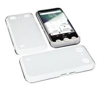 foto-kontor Funda Compatible con Doro Aurora A10 Protectora de Goma TPU para móvil Transparente