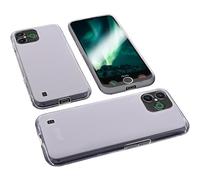 foto-kontor Funda Compatible con Doro Aurora A30 Protectora de Goma TPU para móvil Transparente