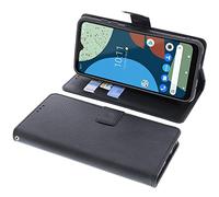 foto-kontor Funda Compatible con Fairphone 4 Estilo Libro Negra Protectora
