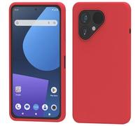 foto-kontor Funda Compatible con Fairphone 5 Protectora de Goma TPU para móvil roja