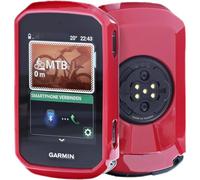 foto-kontor Funda Compatible con Garmin Edge 550/850 Carcasa Protectora TPU Bolsa Rojo a Prueba de Golpes Resistente a arañazos para MTB e-Bike