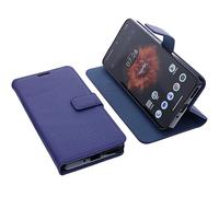 foto-kontor Funda Compatible con Gigaset GS6 / GS6 Pro Carcasa Book Style Case protección móvil Tipo Libro Billetera Bolsa Plegable con Soporte Azul