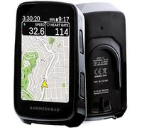 foto-kontor Funda Compatible con Hammerhead Karoo 3 Carcasa Protectora TPU Bolsa Negro a Prueba de Golpes Resistente a arañazos para MTB e-Bike