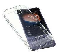 foto-kontor Funda Compatible con Nokia 6300 4G Protectora de Goma TPU para móvil Transparente