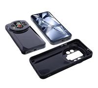 foto-kontor Funda Compatible con Oukitel WP200 Pro protección Negra Bolsa Goma TPU teléfono Smartphone Bumper