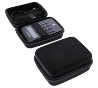 foto-kontor Funda Compatible con Reiner SCT Komfort Carcasa rígida para Lector de Tarjetas Chip RFID Lector Eid generador Tan Resistente a Golpes Impermeable Accesorios Negro