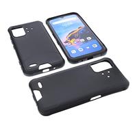 foto-kontor Funda Compatible con UMIDIGI Bison Pro Protectora de Goma TPU para móvil Negra