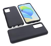 foto-kontor Funda Compatible con ZTE Blade V40 Vita Protectora de Goma TPU para móvil Negra