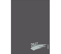 Foto-Malen-Basteln A4 anthrazit mit Folienprägung 2027: Fotokalender zum Selbstgestalten. Do-it-yourself Kalender mit festem Fotokarton und edler Folienprägung.