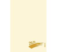 Foto-Malen-Basteln A4 chamois mit Folienprägung 2026: Fotokalender zum Selbstgestalten. Do-it-yourself Kalender mit festem Fotokarton. Edle Folienprägung.