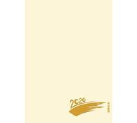 Foto-Malen-Basteln Bastelkalender A5 chamois 2026: Fotokalender zum Selbstgestalten. Aufstellbarer do-it-yourself Kalender mit festem Fotokarton und edler Folienprägung