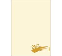 Foto-Malen-Basteln Bastelkalender A5 chamois 2027: Fotokalender zum Selbstgestalten. Aufstellbarer do-it-yourself Kalender mit festem Fotokarton und edler Folienprägung