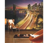 Foto mural - KOMAR - Luces de NYC - 368 x 254 cm - Multicolor - Decoración interior