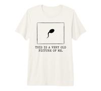 Foto Muy Antigua de mí Biología Genética Camiseta Premium