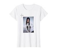 Foto Oficial de Lady Gaga Mayhem Camiseta, Mujer, Blanco, 3XL