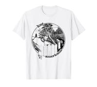 Foto Oficial de MGK Lost Americana Fence Camiseta