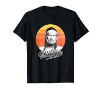 Foto oficial de Willie Nelson Sunset Camiseta