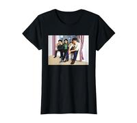 Foto Promocional de The Jonas Brothers Camp Rock Camiseta, Mujer, Negro, XS