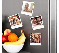 fotoaroma Imán con Foto Personalizado Estilo Polaroid/Imanes Flexibles Personalizados (Tamaño 8x10cm Pack de 12 Imanes)