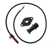 Fotocélula ocular eléctrica para quemador QRB1, sensor fotorresistente detector de llama 50 mm, carcasa de plástico con cubierta y base, cable de 70 cm para seguridad de combustión