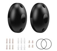 Fotocélulas Infrarrojas Universales, Par de Sensor Puerta Garaje, Fotocélula Infrarroja para Puertas Automáticas y Puertas de Garaje, Acerca de Alcance de 20 Metros, 12/24V AC/DC