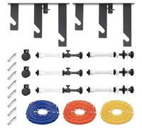 fotoconic 3 rodillo Manual de pared soporte de techo Studio ascensor fondo sistema de apoyo