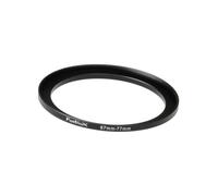 Fotodiox - Adaptador de filtro de anillo de metal anodizado de aluminio negro 67 mm a 77 mm, 67 a 77 mm, 04sr6777