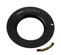 Fotodiox Adaptador de Montaje de Lente Compatible con Lente SLR M42 Tipo 2 de Montaje de Tornillo a Canon EOS (EF, EF-S) Montura D/SLR Cuerpo de la cámara - con Chip de confirmación de Enfoque Gen10