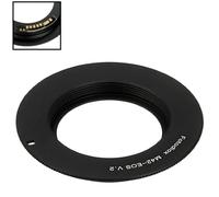 Fotodiox Adaptador de montura de objetivo compatible con objetivo réflex con montura de rosca M42 tipo 2 a cuerpo de cámara réflex con montura Canon EOS (EF, EF-S) - con chip de confirmación de enfoqu