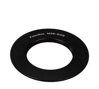 Fotodiox - Adaptador de Montura de Objetivo Compatible con Objetivos SLR M39/L39 a Canon EOS (EF, EF-S) para cámara D/SLR - con Chip de confirmación de Enfoque Gen10