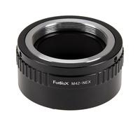 Fotodiox Adaptador de Montura de Objetivo - M42 Tipo 2 (42mm x1 Montura de Rosca) a Sony Alpha Montura-E (M42-SnyE-V2)