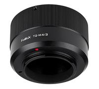 Fotodiox Adaptador de montura de objetivo - Objetivo SLR con montura de rosca T-Mount (T / T-2) a cuerpo de cámara sin espejo con montura Micro Cuatro Tercios (MFT, M4/3)