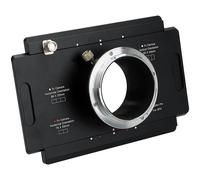 Fotodiox Adaptador Pro de montura de objetivo, Fujifilm G-FX de montura trasera a cámaras de visión trasera de gran formato 4x5 con un estándar trasero Graflok (con adaptador de desplazamiento / punta