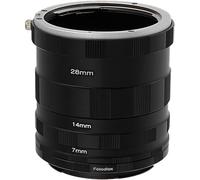 Fotodiox Canon EOS tubo de extensión para la fotografía macro - Tubo de extensión para Close-up para los objetivos Canon EOS 1D, 1Ds Mark II, III, IV, 5D Mark II, 7D, 10D, 20D, 30D, 40D, 50D, 60D, Digital Rebel XT, xti, xs, xsi, t1i, t2i, 300D, 350D, 400D, 450D, 500D, 550D, 1000D